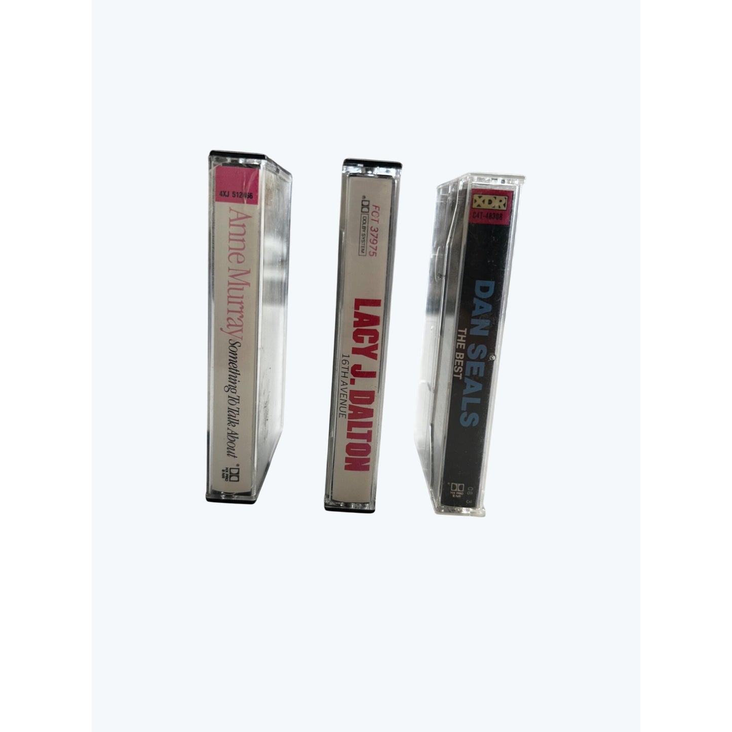 Anne Murray Lacy J. Dalton & Dan Seals Cassette Tapes Set Of 3
