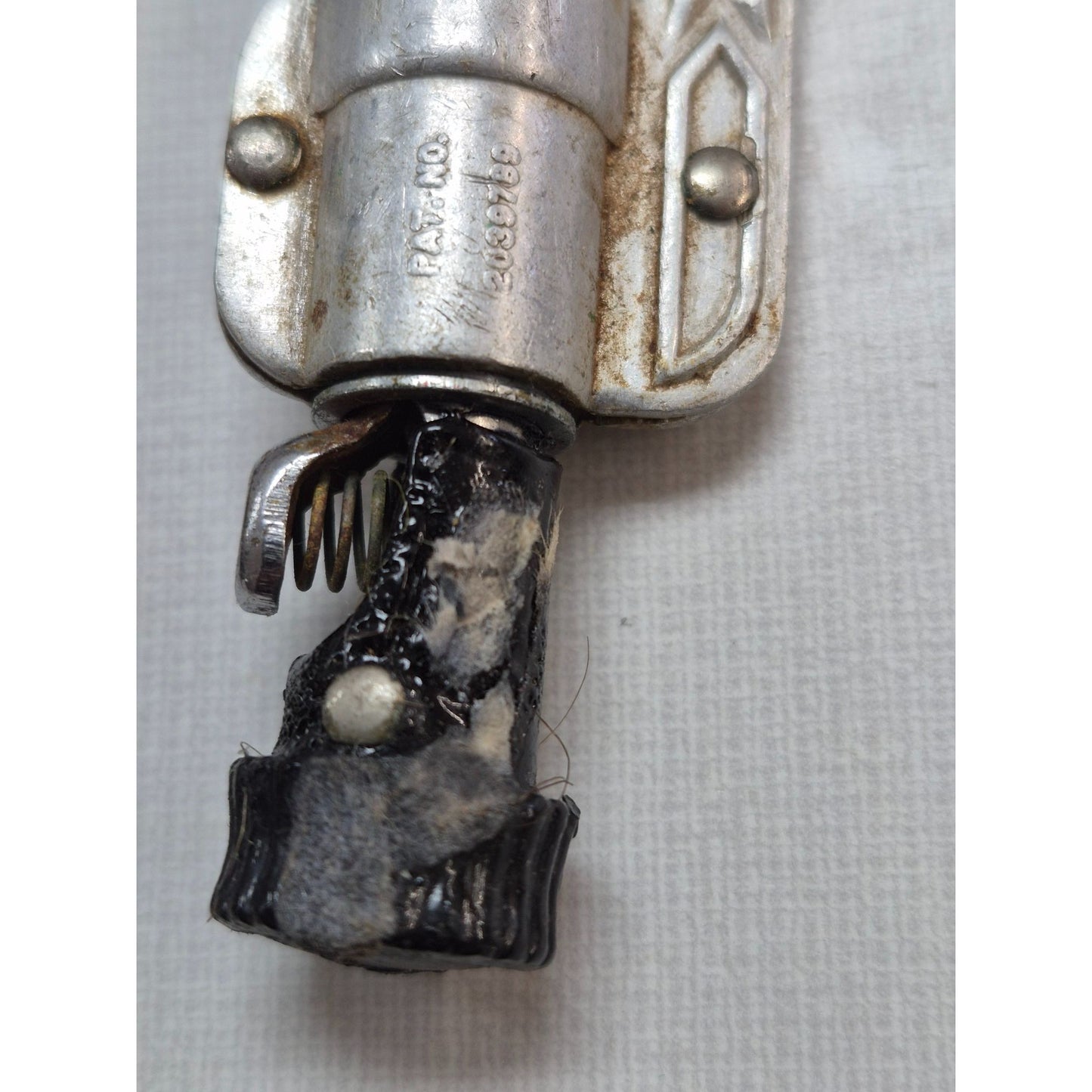 Vintage Pro-Curler Hair Curling Iron Lot Of 2 Metal Manual Curlers