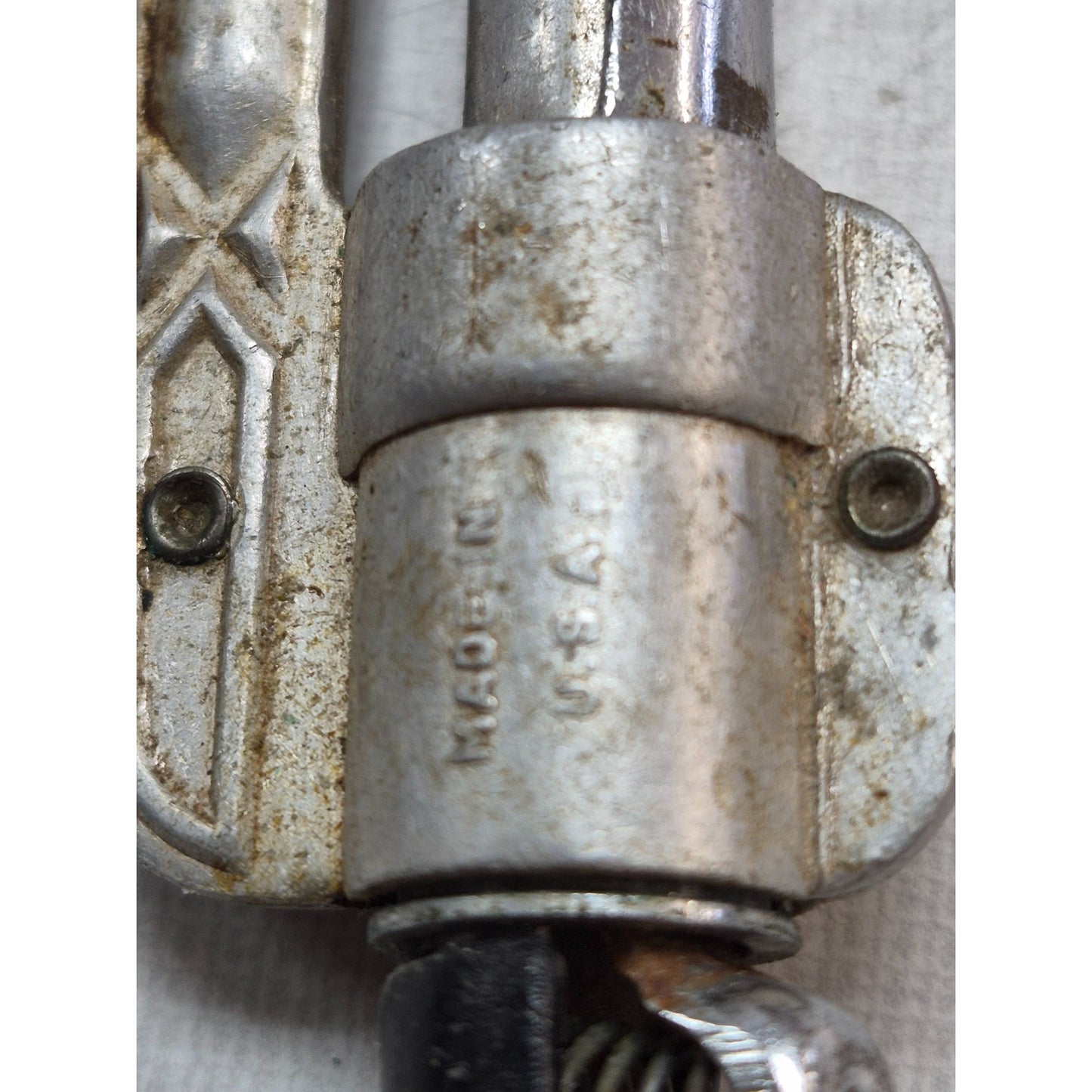 Vintage Pro-Curler Hair Curling Iron Lot Of 2 Metal Manual Curlers