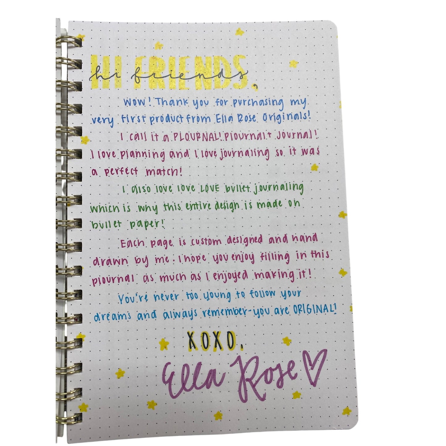 Hand-Drawn Bullet Journal