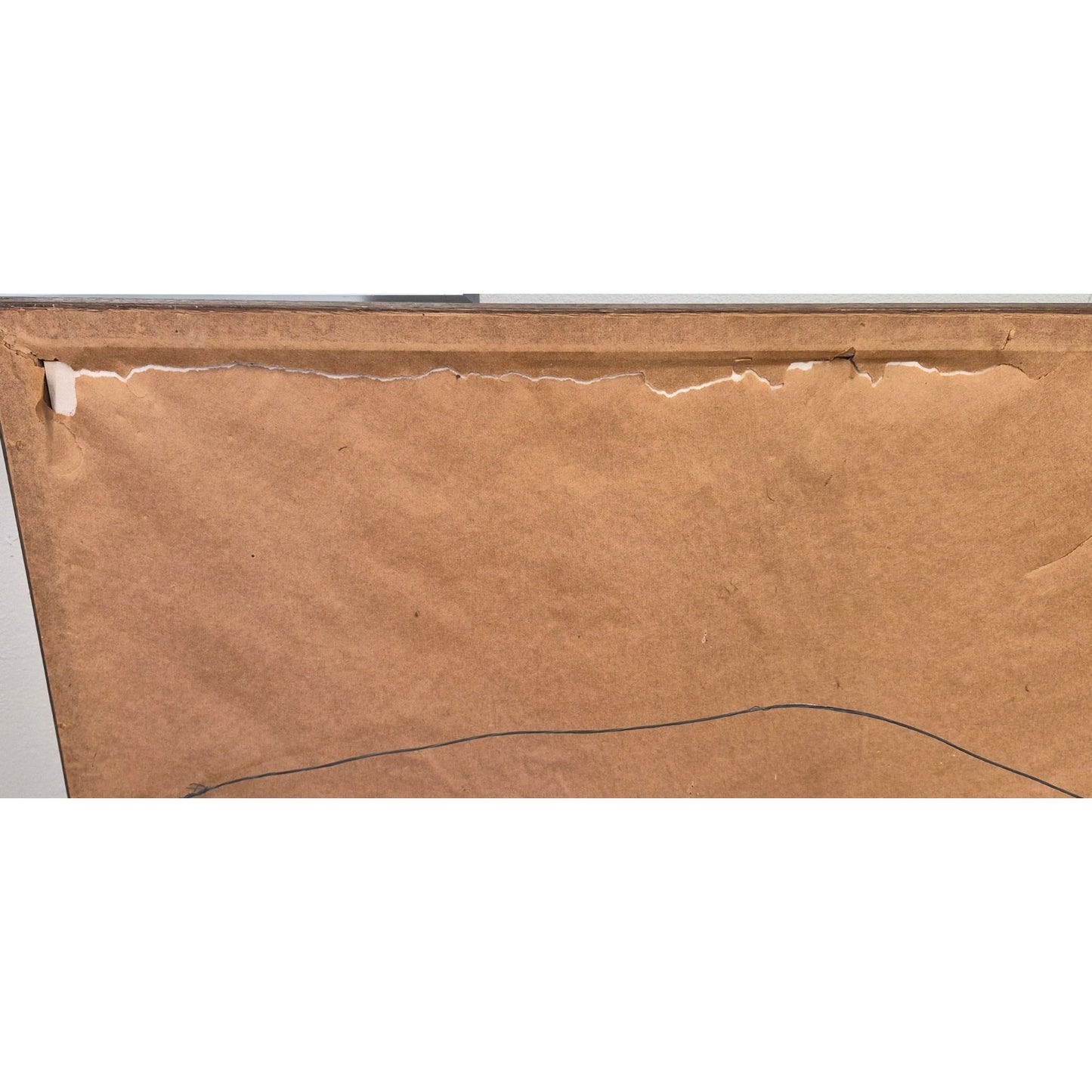 Vintage Winter Barn Print by Richard W Plasschaert Signed Numbered