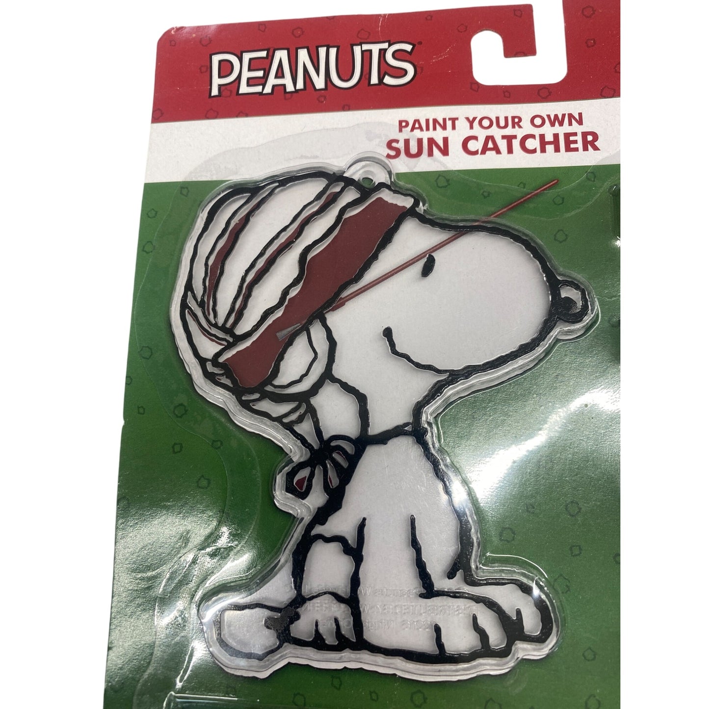 Peanuts Paint Your Own Sun Catcher Kit Ages 3+ With Paints & Brush