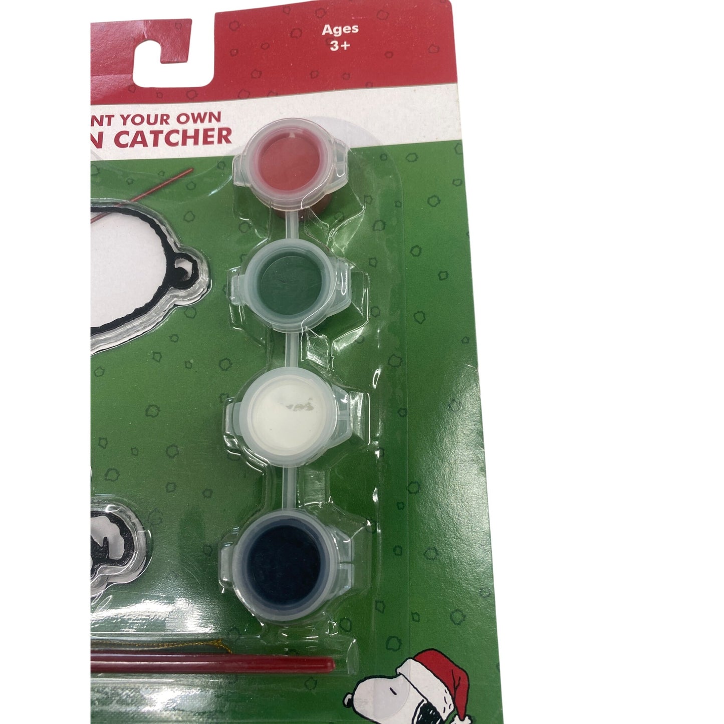 Peanuts Paint Your Own Sun Catcher Kit Ages 3+ With Paints & Brush