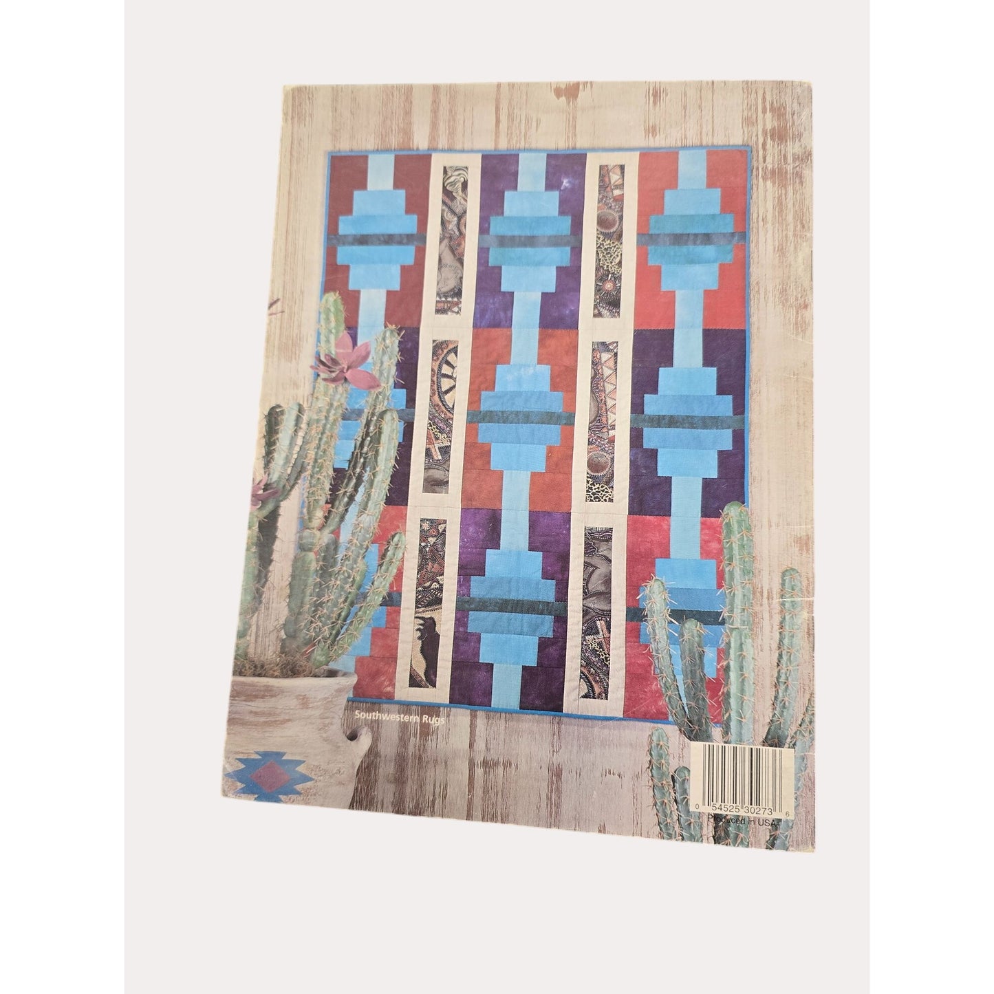 Southwest Quilts Pattern Book With Instructions & Diagrams For Nine Wall Quilts