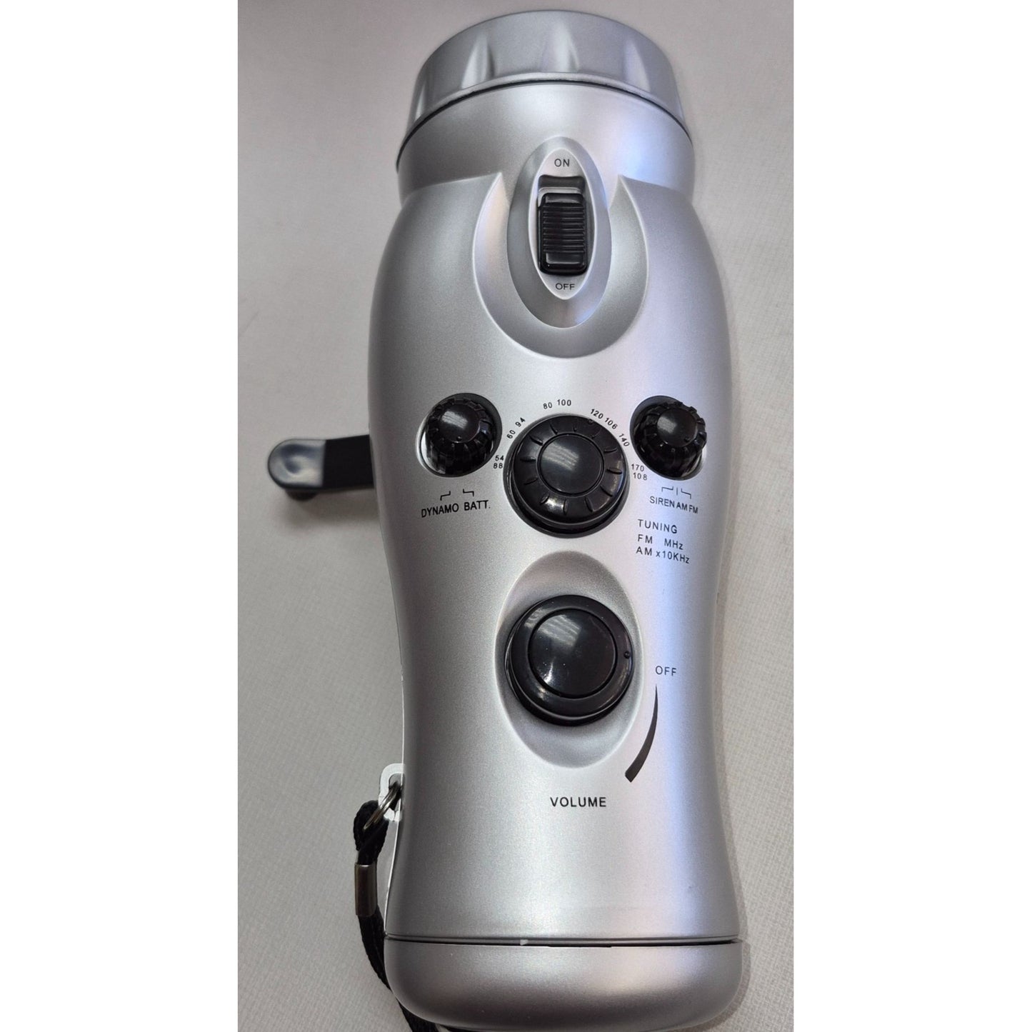 AM/FM Radio Hand Crank Flashlight