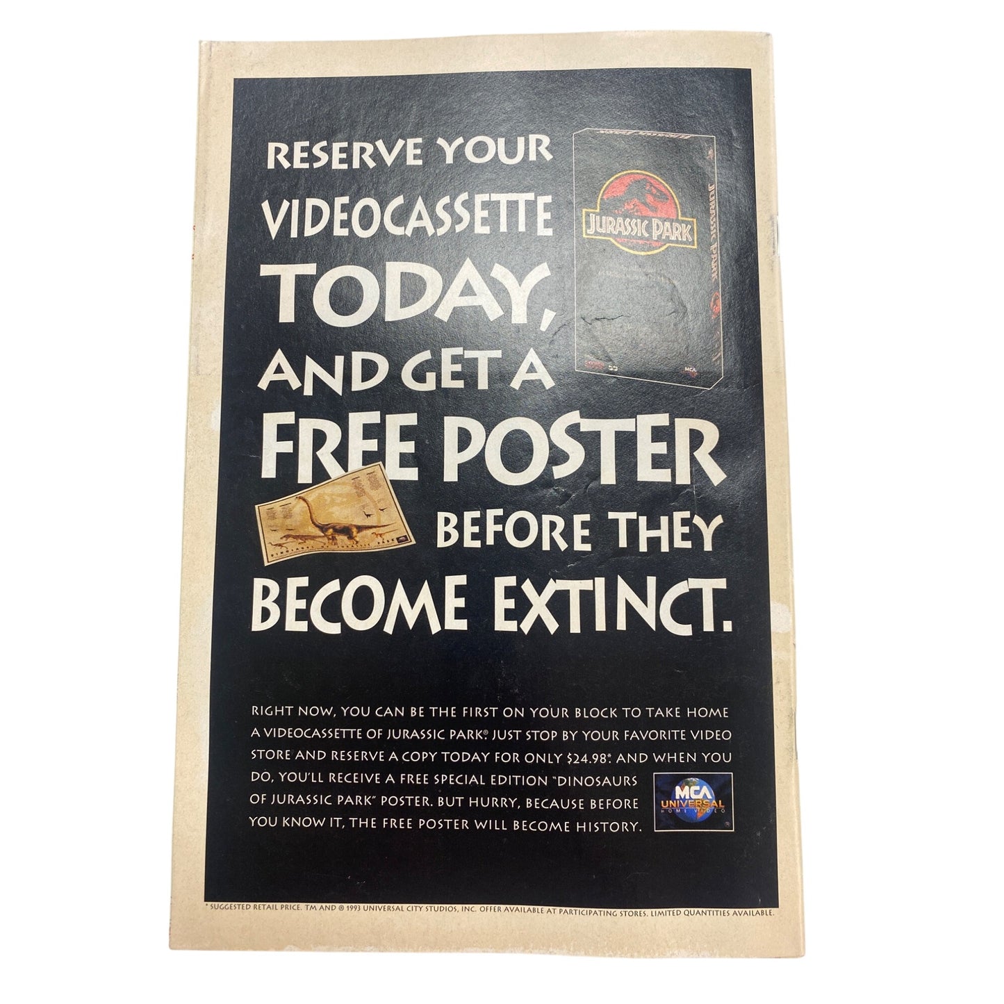 Vintage Disney The Little Mermaid & Donald Mickey Comic Books Lot Of 2