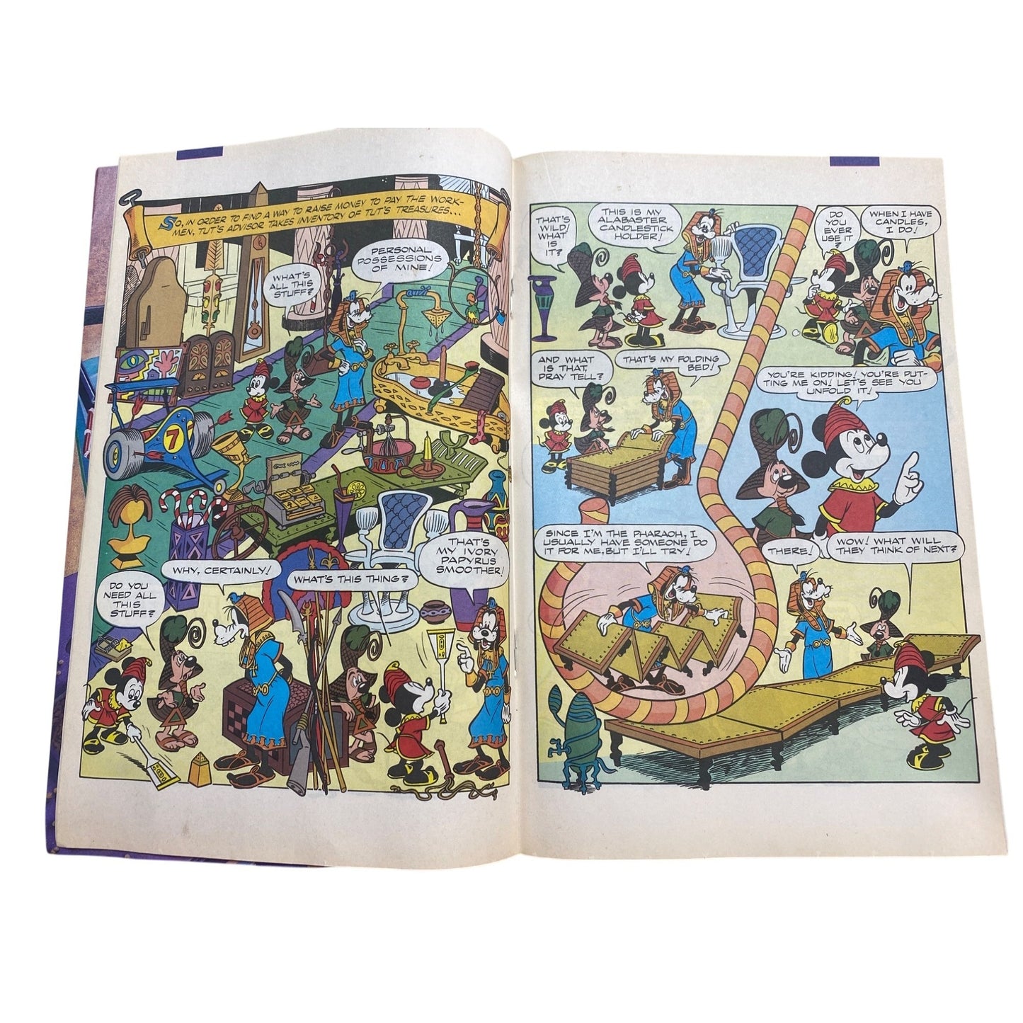 Vintage Disney The Little Mermaid & Donald Mickey Comic Books Lot Of 2