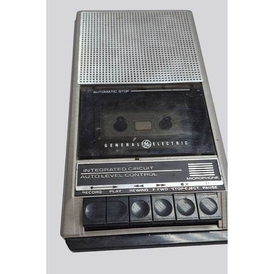 Vintage GE Cassette Recorder - NOT TESTED