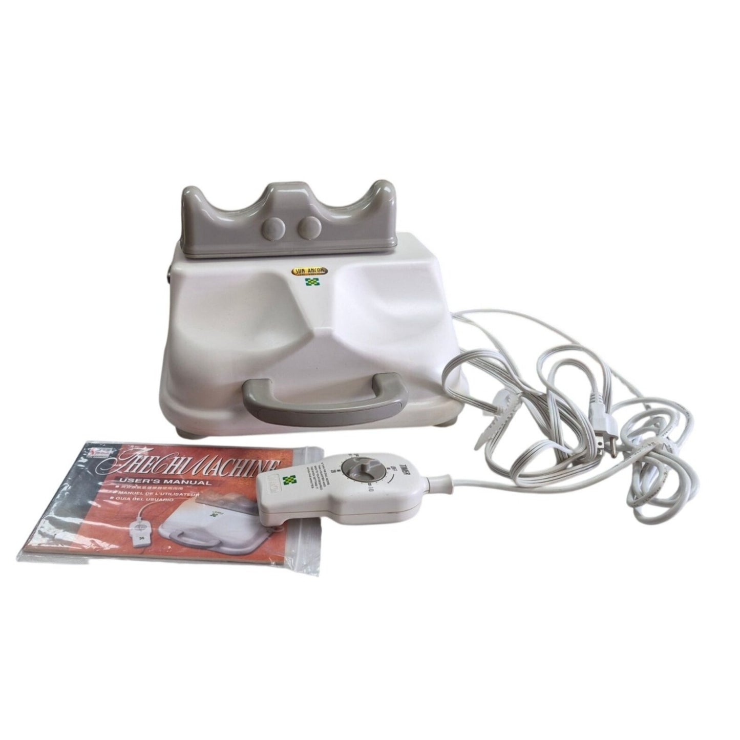 Sun Ancon SM-330 Chi Machine Therapeutic Massager With Manual & CDs 120V