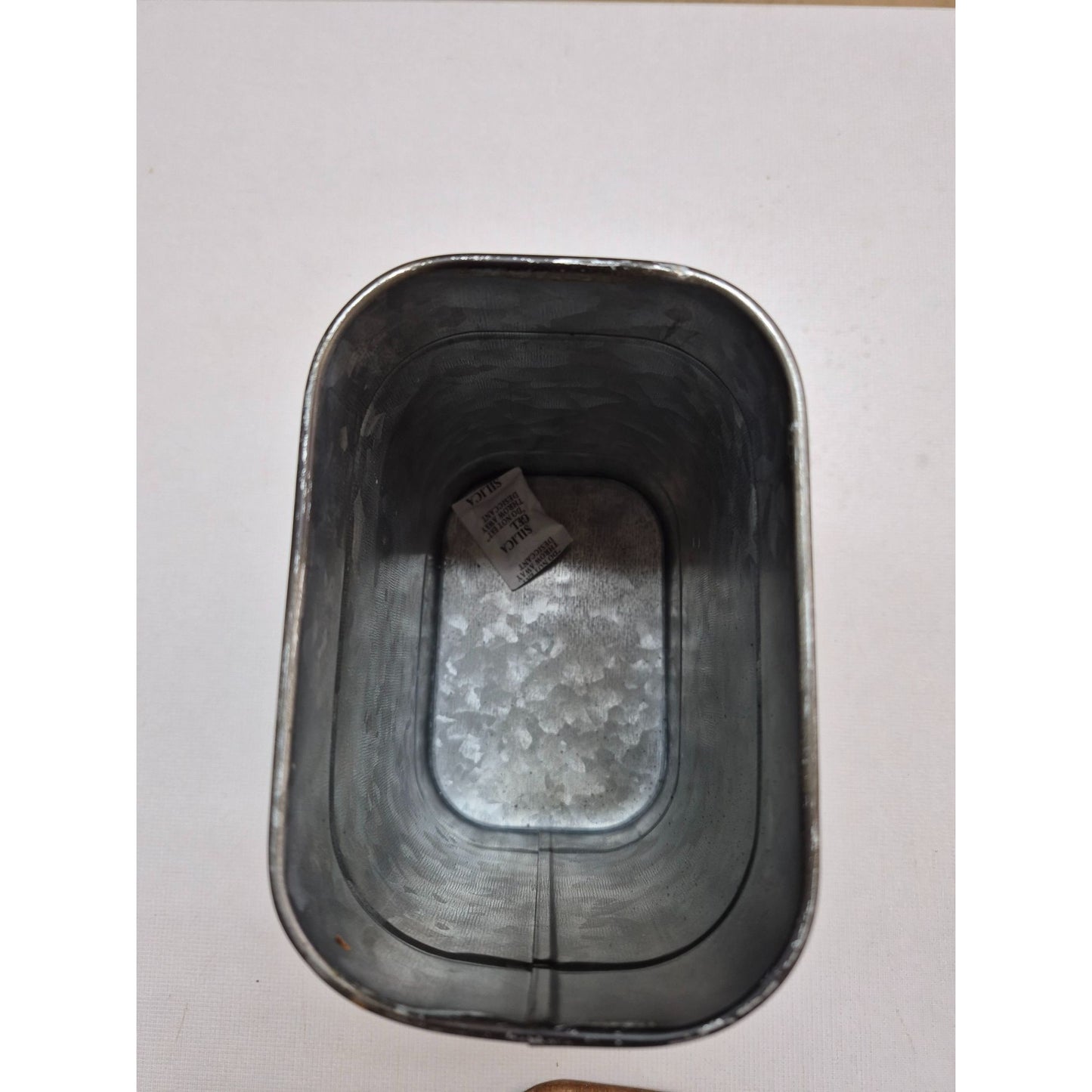 Vintage "Happy Holidays" Tin Canister With Wooden Lid & Snowman Design