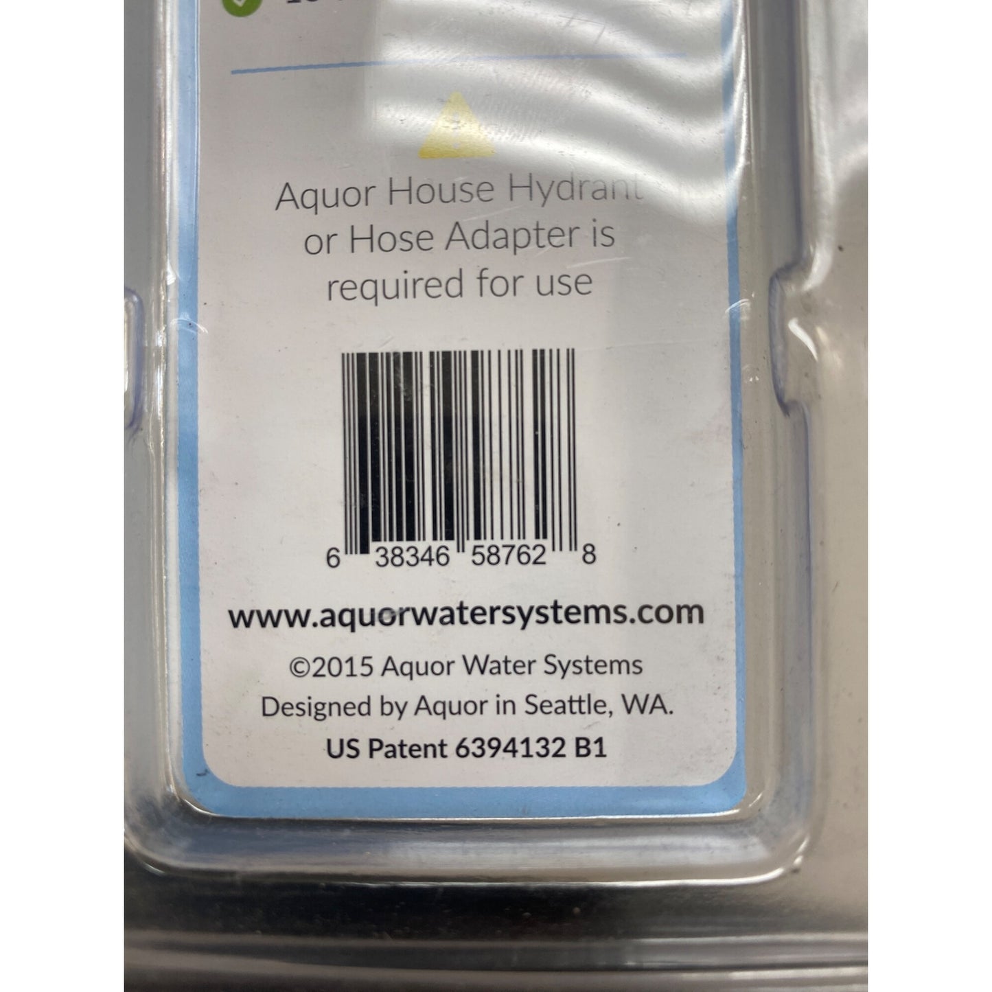Aquor Water Systems Revolutionary Hose Connector