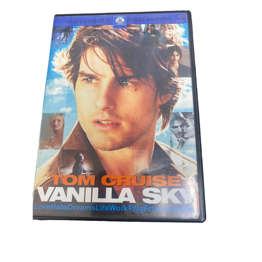 Tom Cruise "Vanilla Sky" Widescreen DVD With Special Features