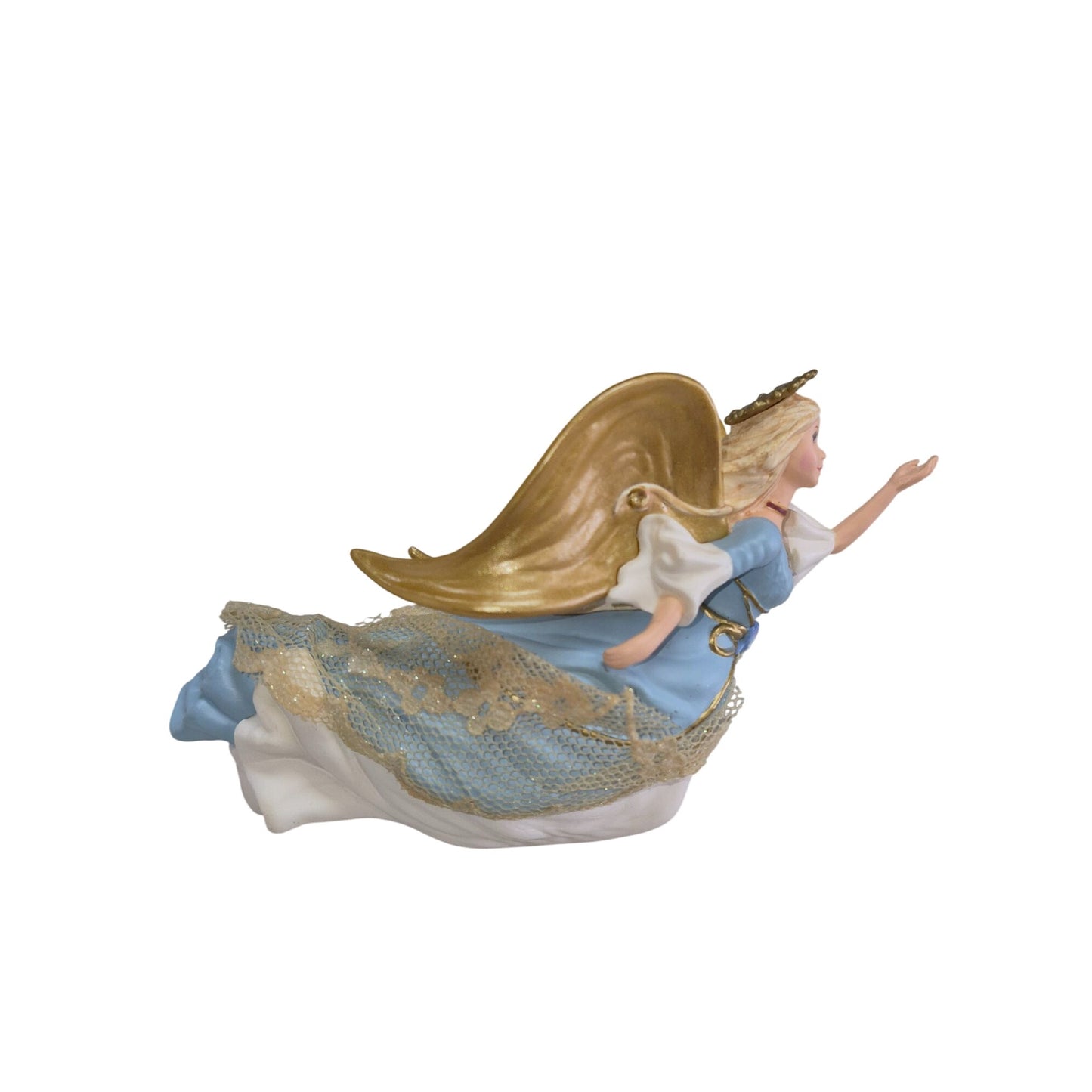 Barbie Angel Ornament By Hallmark Keepsake 2001 Limited Edition Set Of 2 With Box