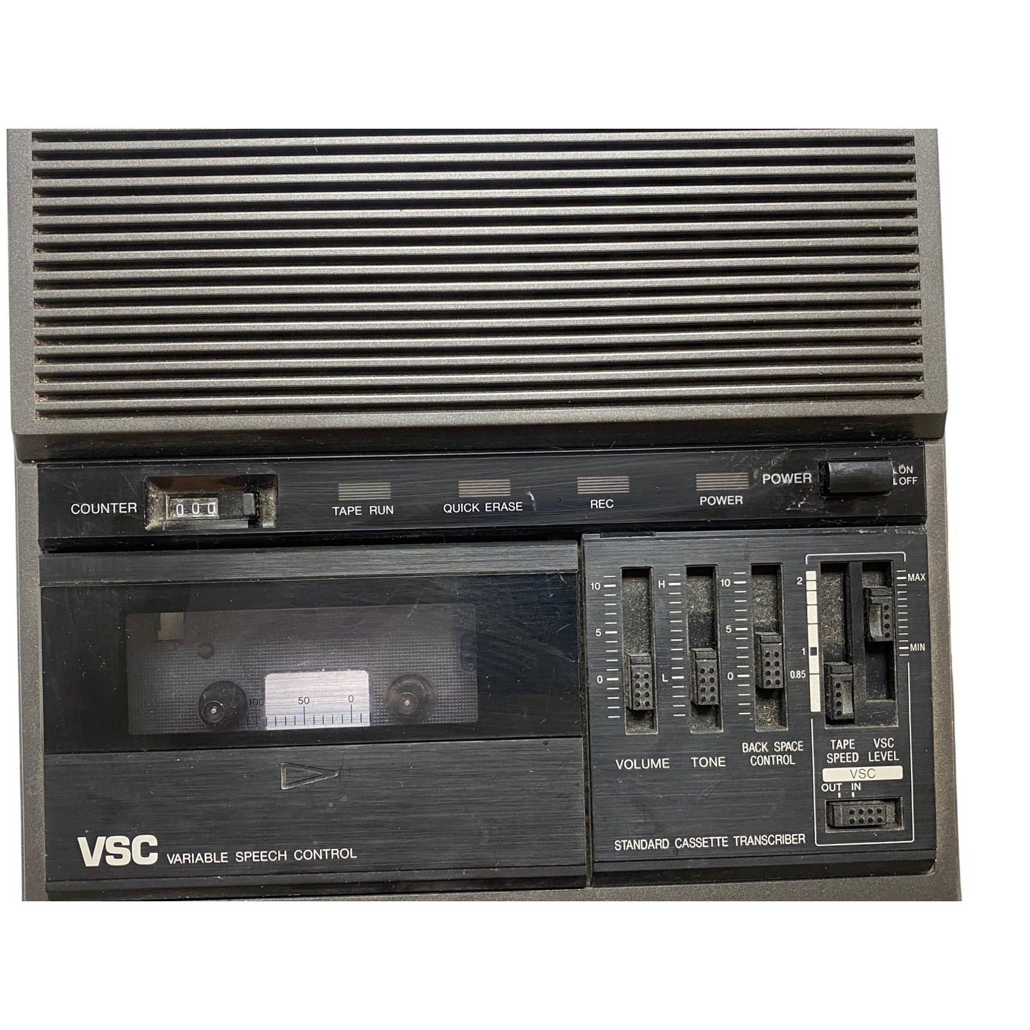 Panasonic VSC RR-830 Standard Cassette Transcriber & RP-2692 Foot Pedal