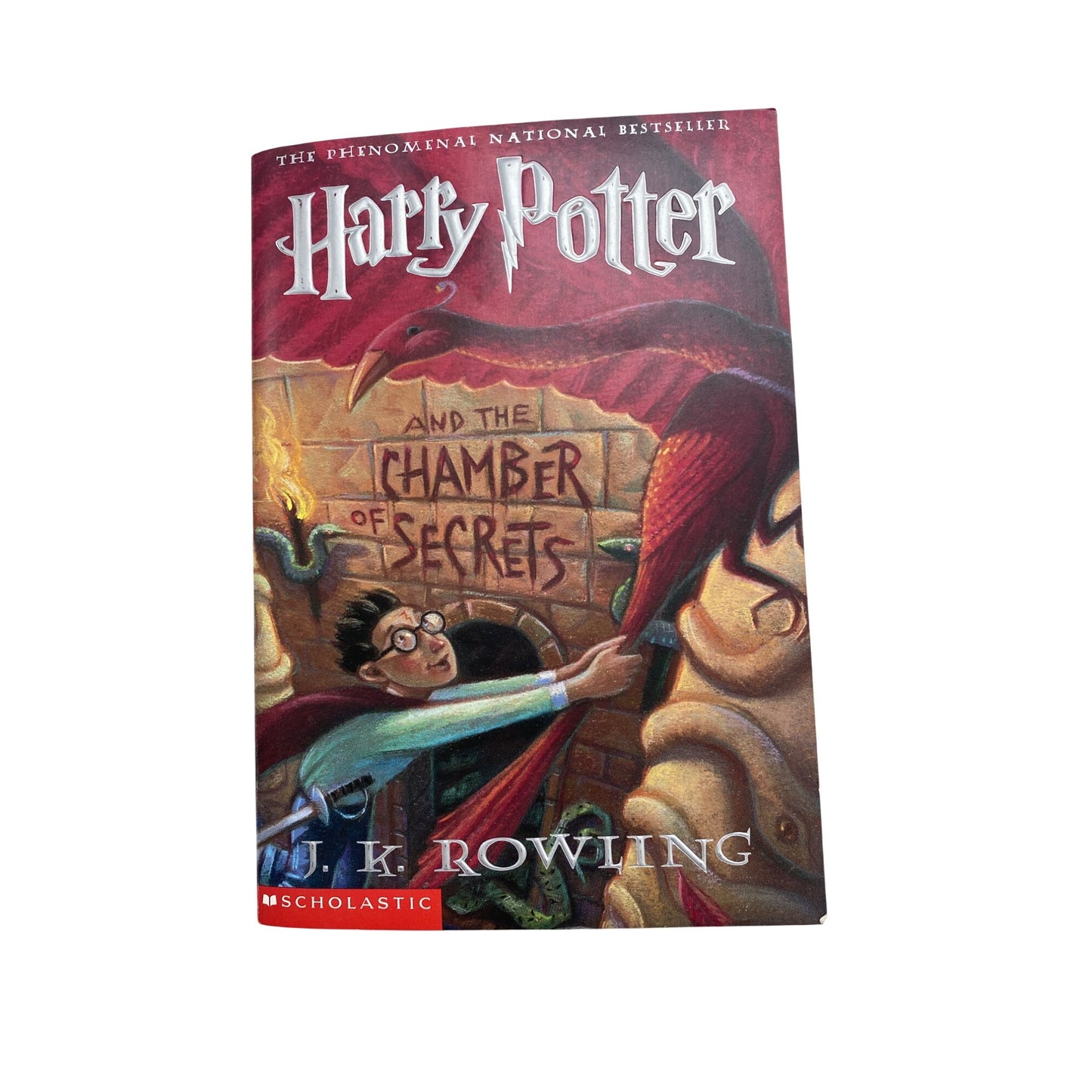 Harry Potter And The Chamber Of Secrets Paperback By J.K. Rowling Scholastic Edition