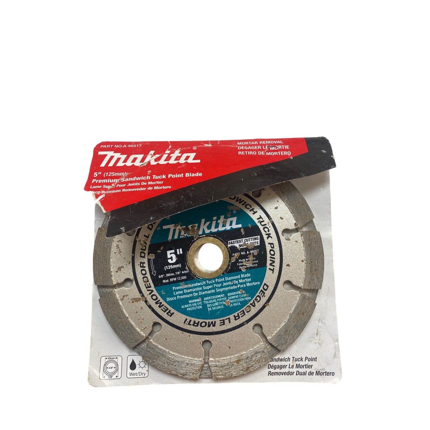 Makita 5" Premium Sandwich Tuck Point Diamond Blade