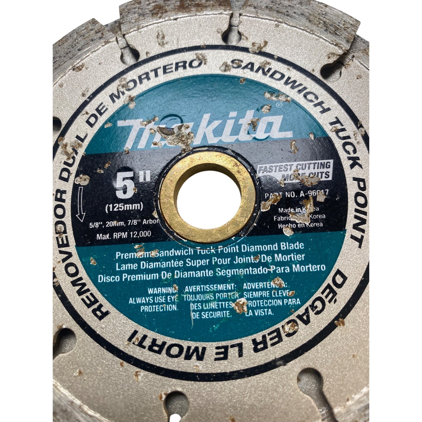 Makita 5" Premium Sandwich Tuck Point Diamond Blade