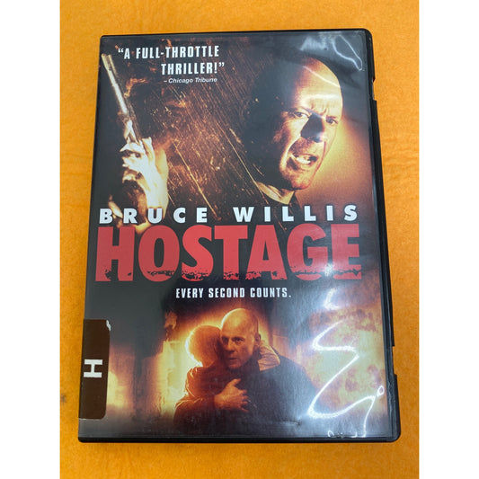Bruce Willis "Hostage" DVD With Special Features & Scene Selections