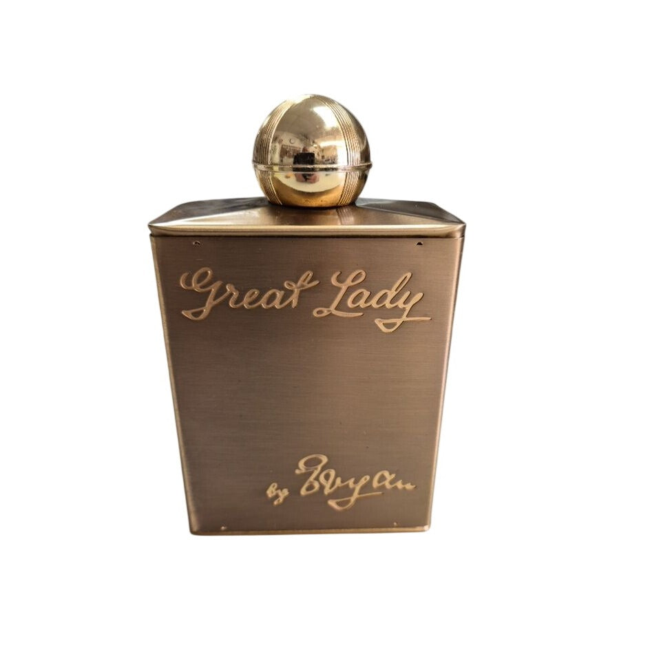 Vintage 1950s Evyan “Great Lady” Perfume Bottle - EMPTY