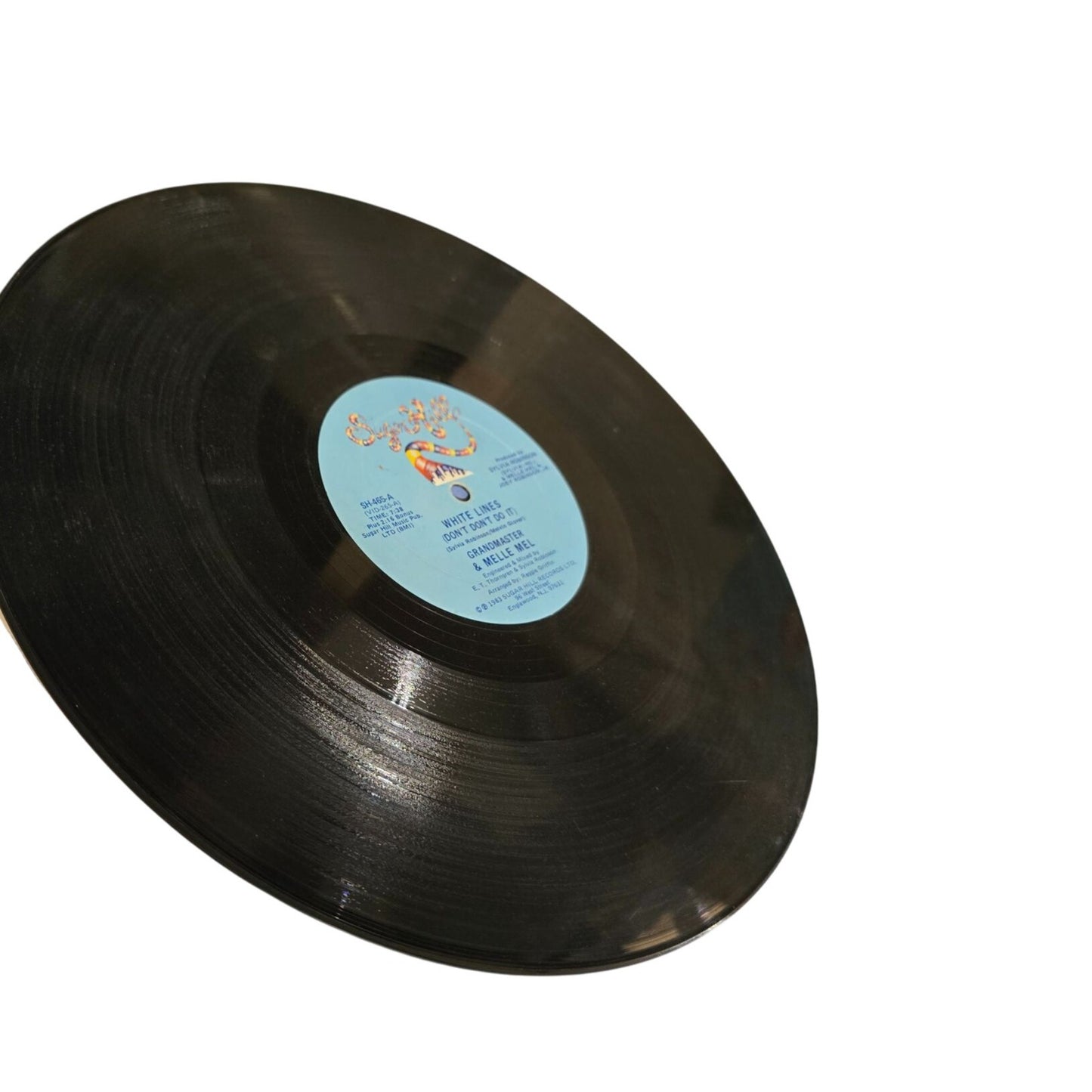 The Sugarhill Gang "Down The Line" 12" Vinyl Record 1984 Sugar Hill Records