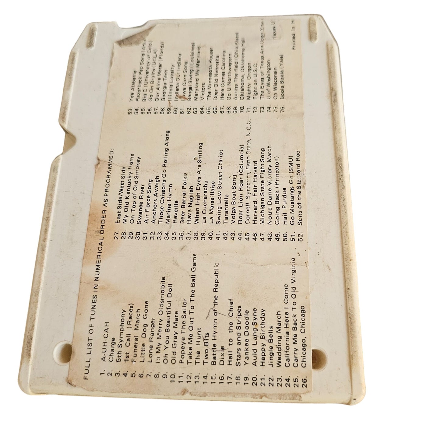 Fiddlin Country Style 8-Track Tape Tommy Jackson & Benny Martin