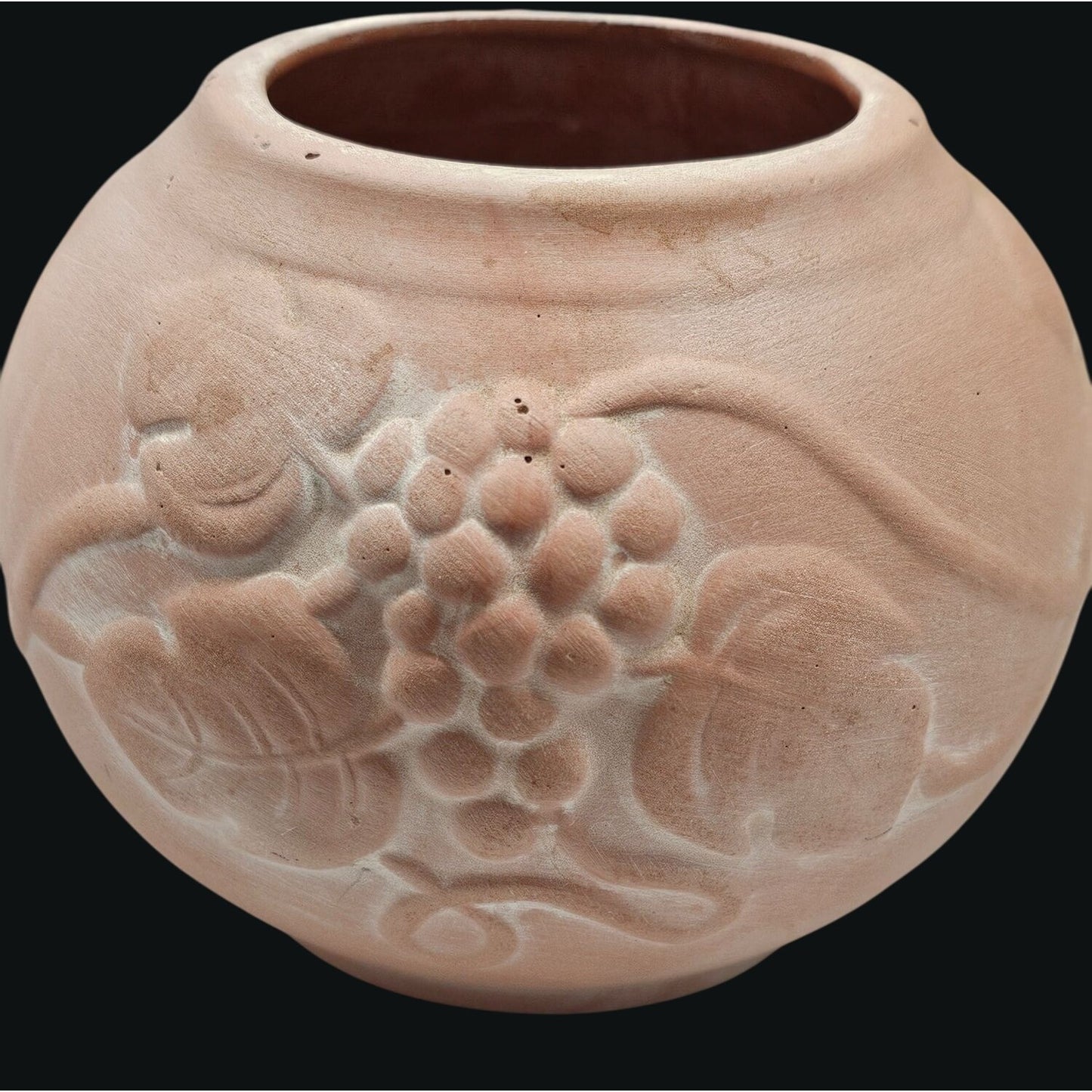 Terracotta Round Vase