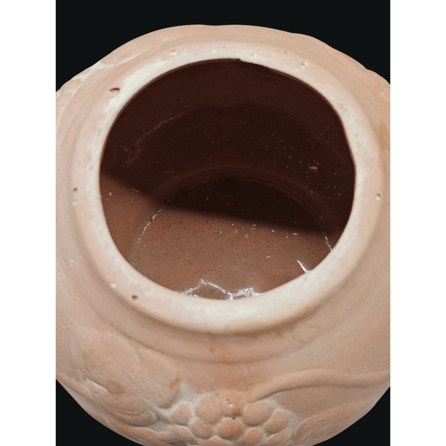 Terracotta Round Vase