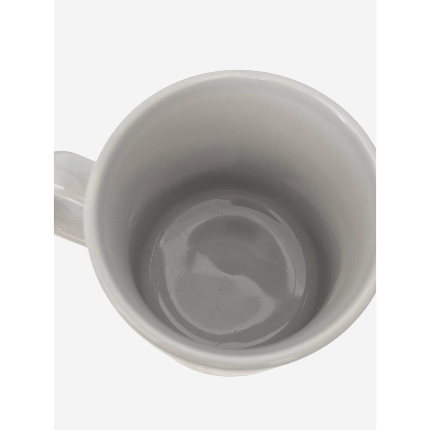 Vintage Gray Ceramic Coffee Mug Royal Truk Division 1998 Side Wheeler Carts Manufacturer Graphic