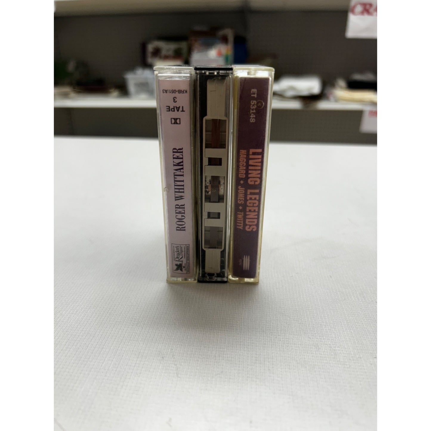 Roger Whittaker & Living Legends Cassette Tapes Set Of 3 Including Polka Fest Recorded Music