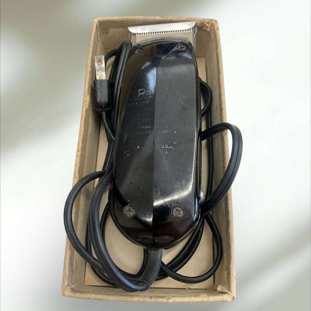 Vintage Raycine Electric Hair Clippers Racine Wisconsin