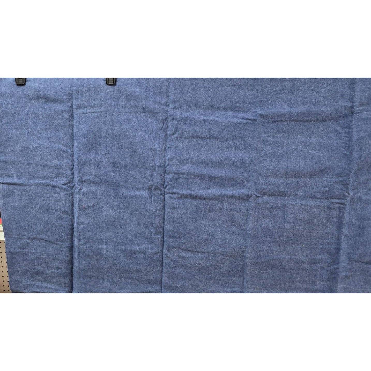 Blue Denim Cotton Blend Fabric Material