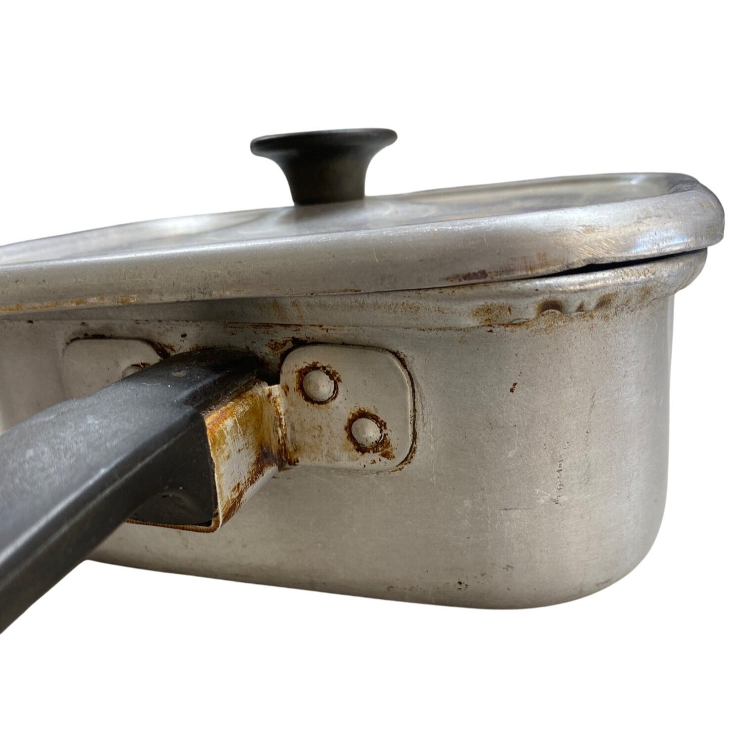 Vintage Aluminum Saucepan Lid & Steamer