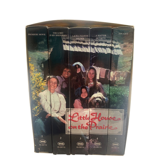 Michael Landons Little House On The Prairie All Time Greatest Shows Collector 5 Series Pack VHS Set