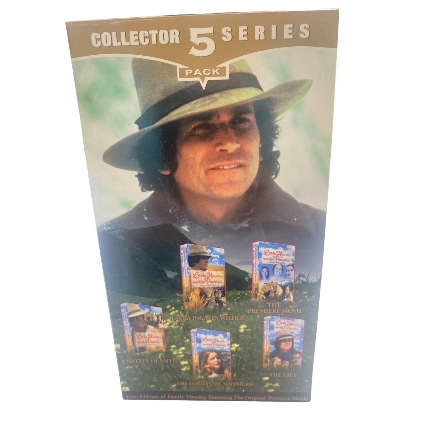 Michael Landons Little House On The Prairie All Time Greatest Shows Collector 5 Series Pack VHS Set