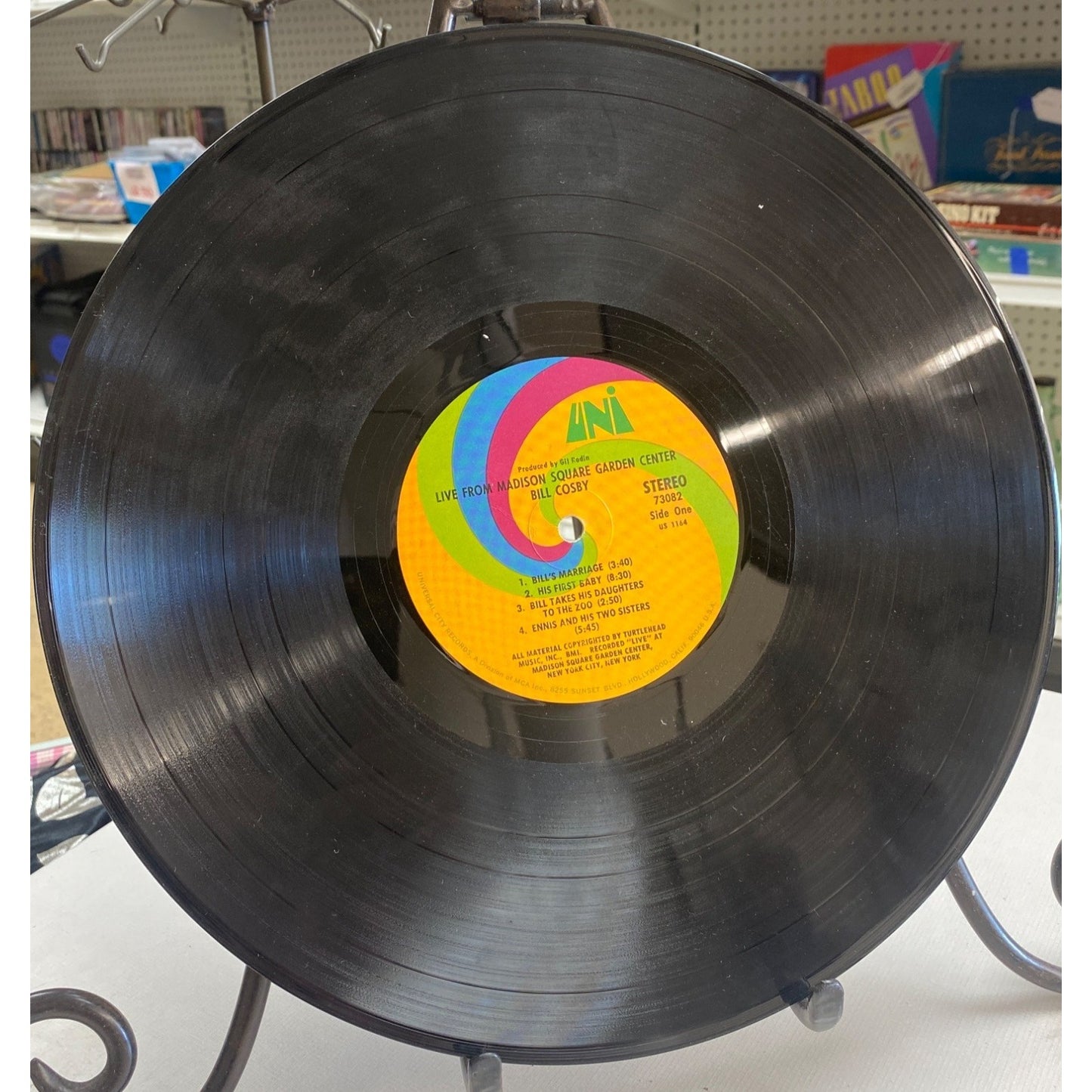 Bill Cosby Live Madison Square Garden Center Vinyl LP