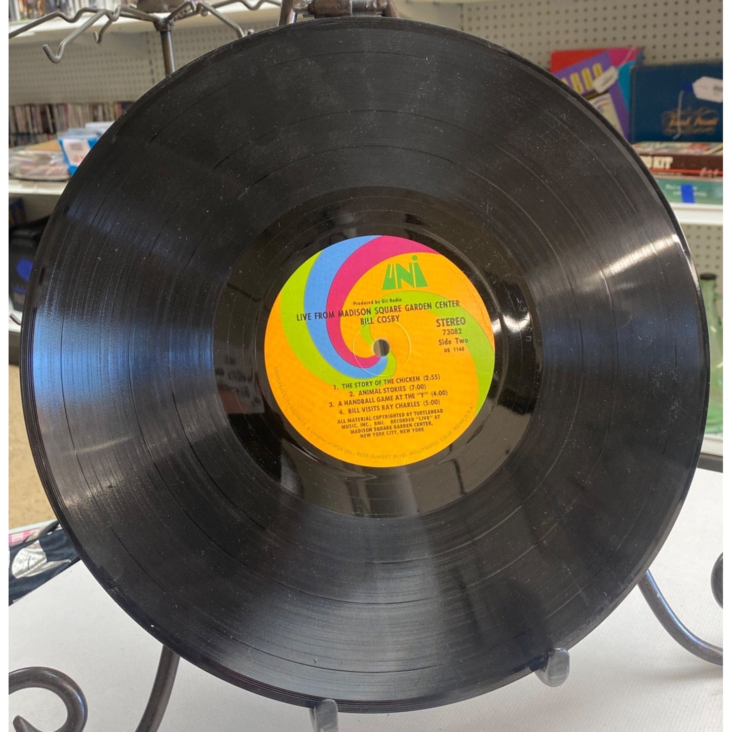 Bill Cosby Live Madison Square Garden Center Vinyl LP