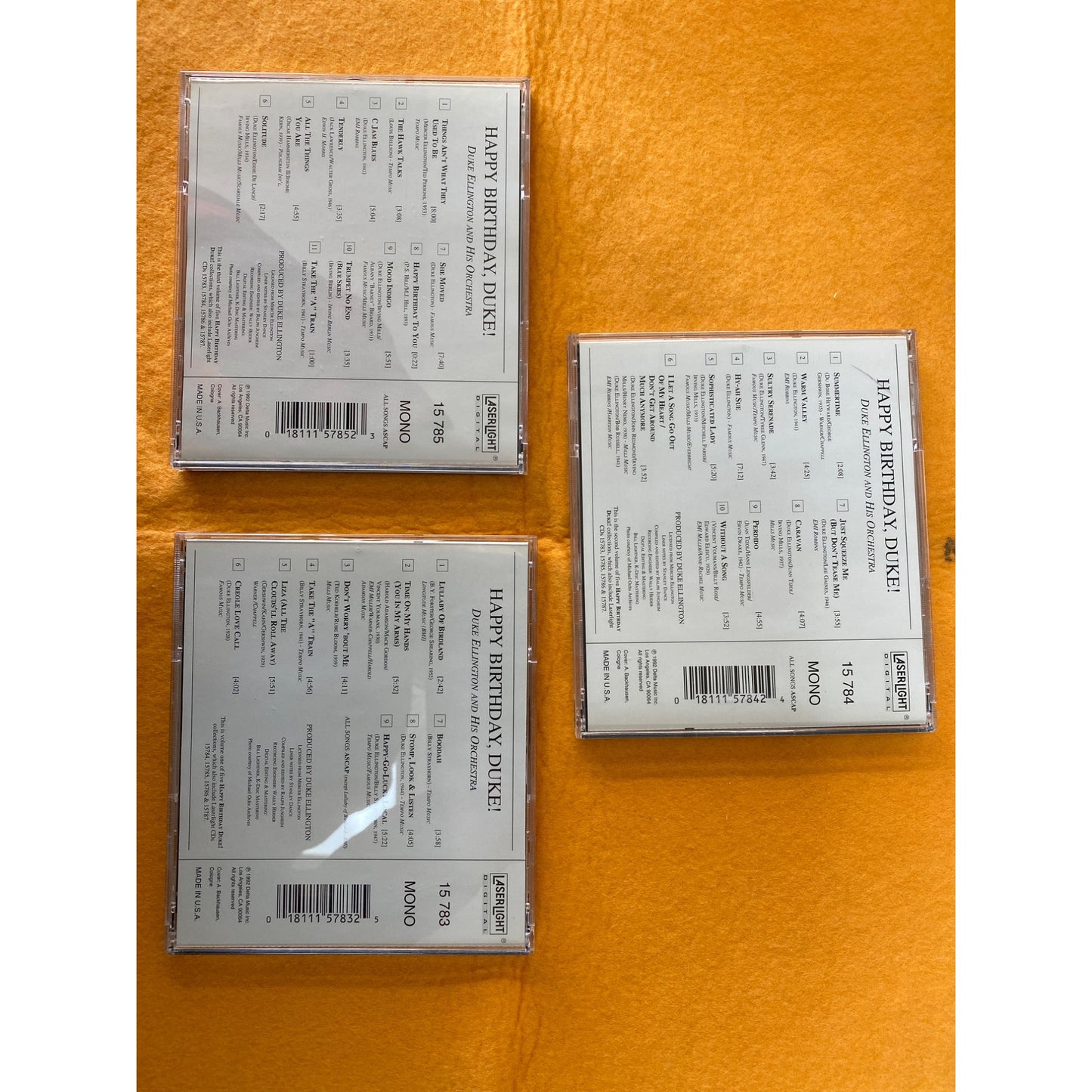 Essential Ellington: The Birthday Sessions 3-CD Set