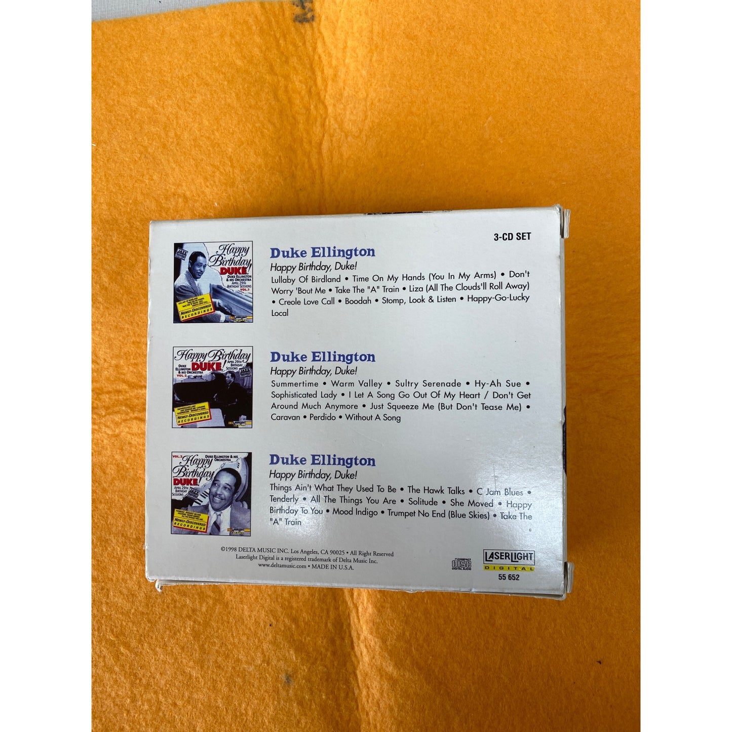 Essential Ellington: The Birthday Sessions 3-CD Set