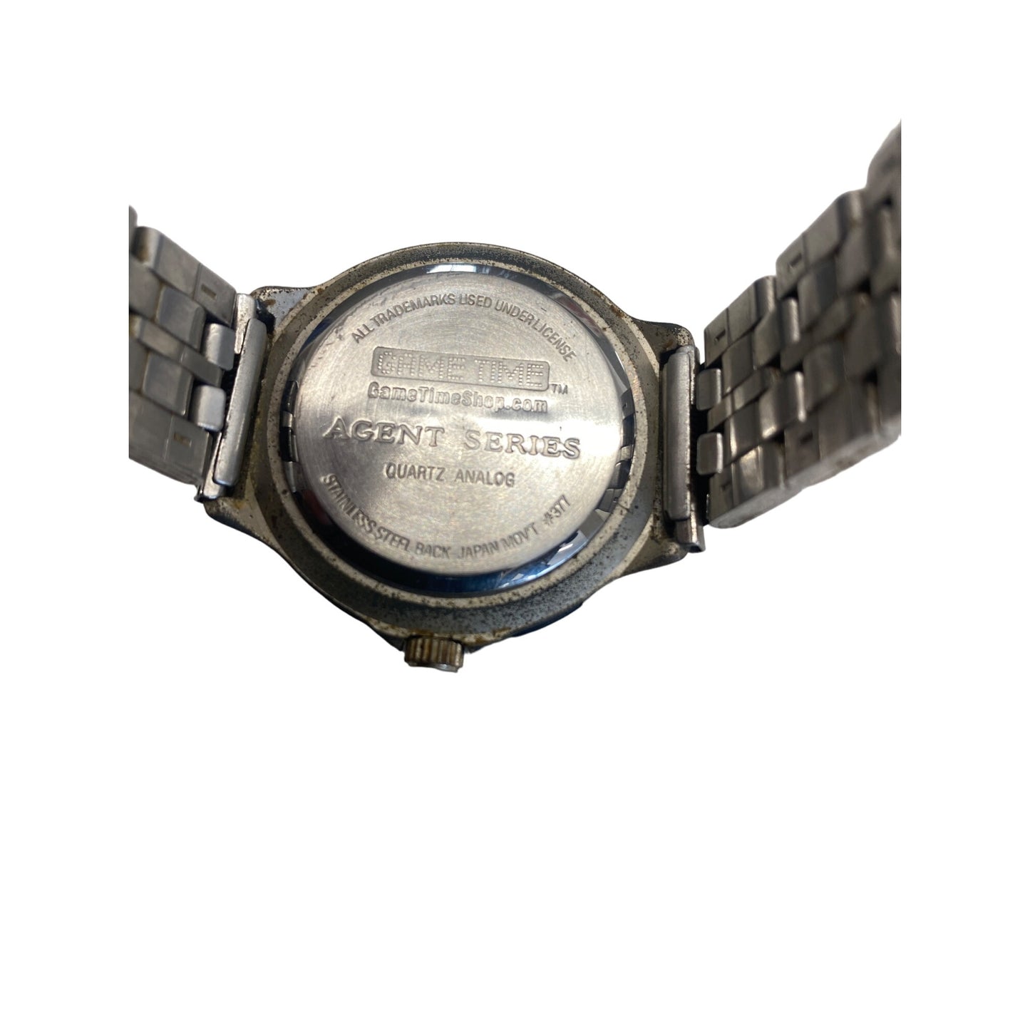 Green Bay Packers Quartz Analog Watch With Stainless Steel Band