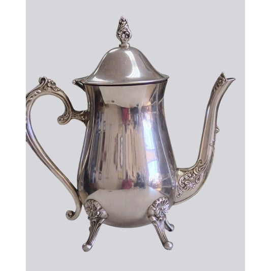 Vintage Silver Silver Plate Teapot Tea Coffee Pot