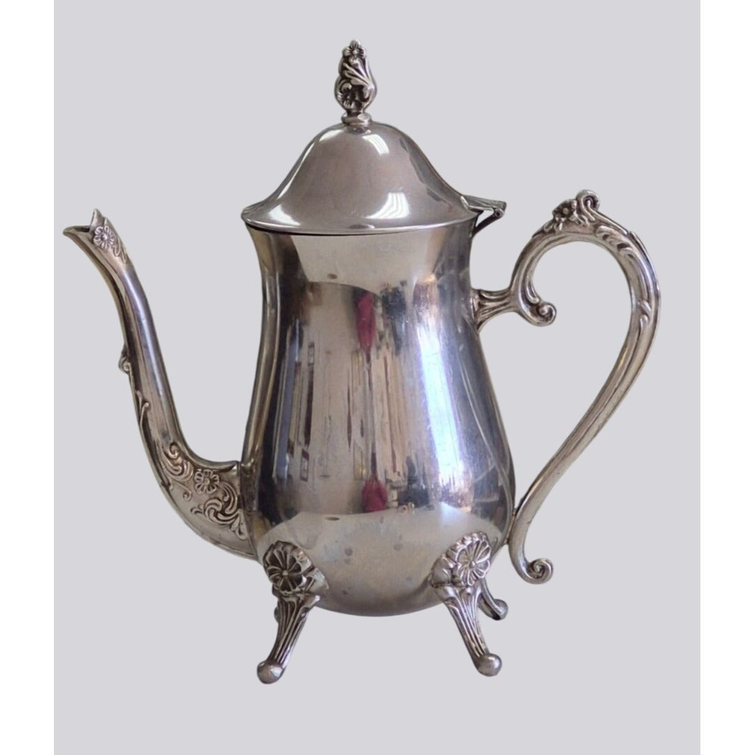 Vintage Silver Silver Plate Teapot Tea Coffee Pot