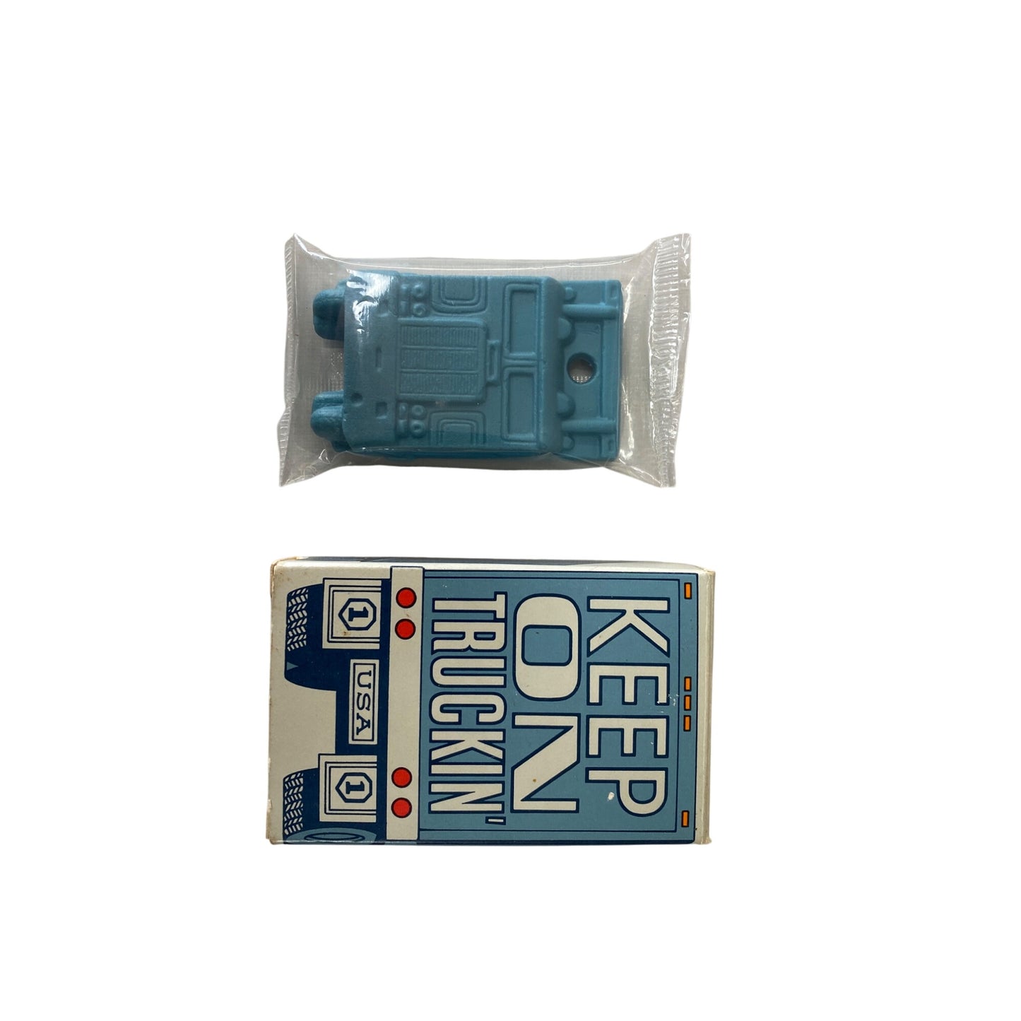 Vintage Avon Keep On Truckin Blue Car-Freshner