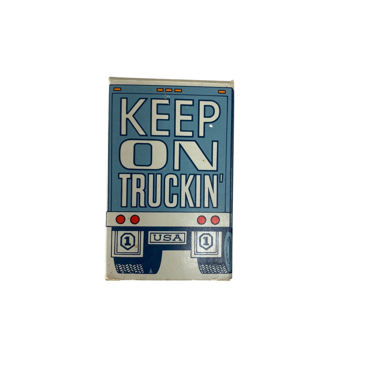 Vintage Avon Keep On Truckin Blue Car-Freshner