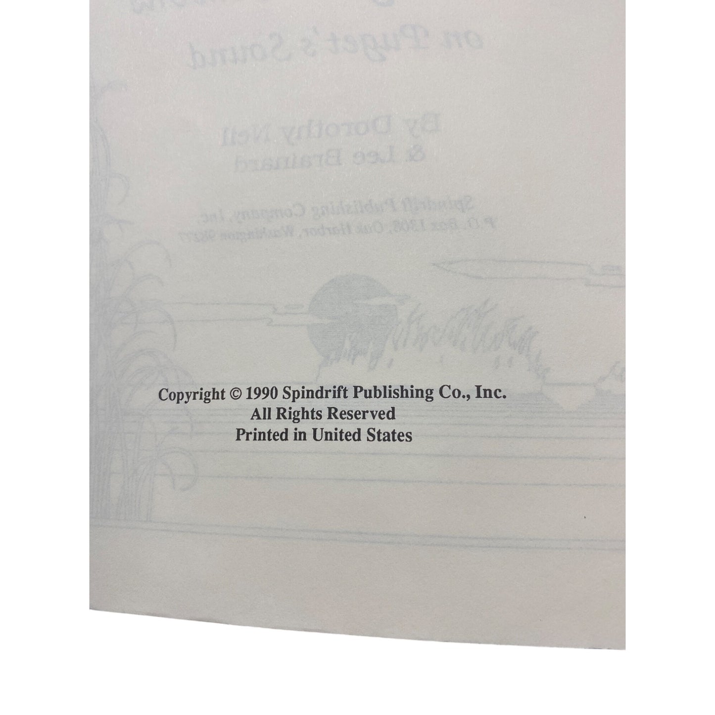 Autumn Savoring The Seasons On Puget Sound Cookbook By Dorothy Neil & Lee Brainard Spiral-Bound 1990