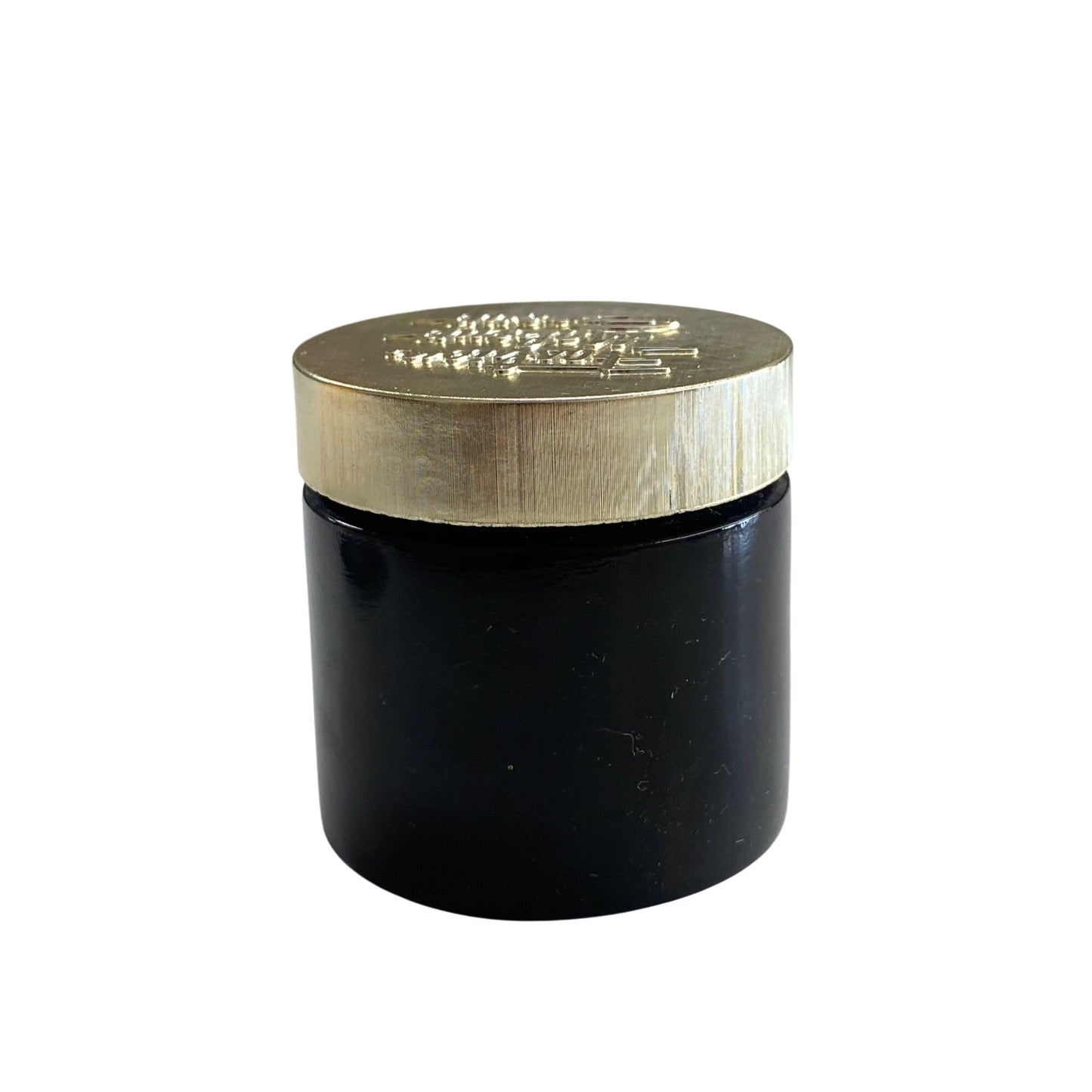 Vintage Avon Black Glass Bottle Sachet Empty Collectible Glass