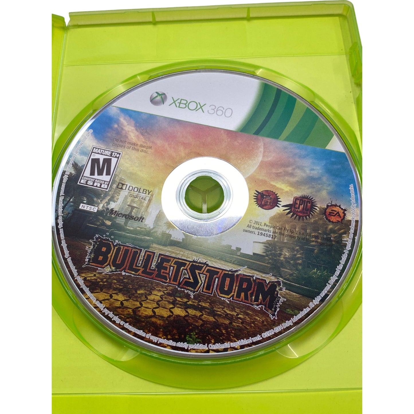 Bulletstorm Xbox 360 Video Game