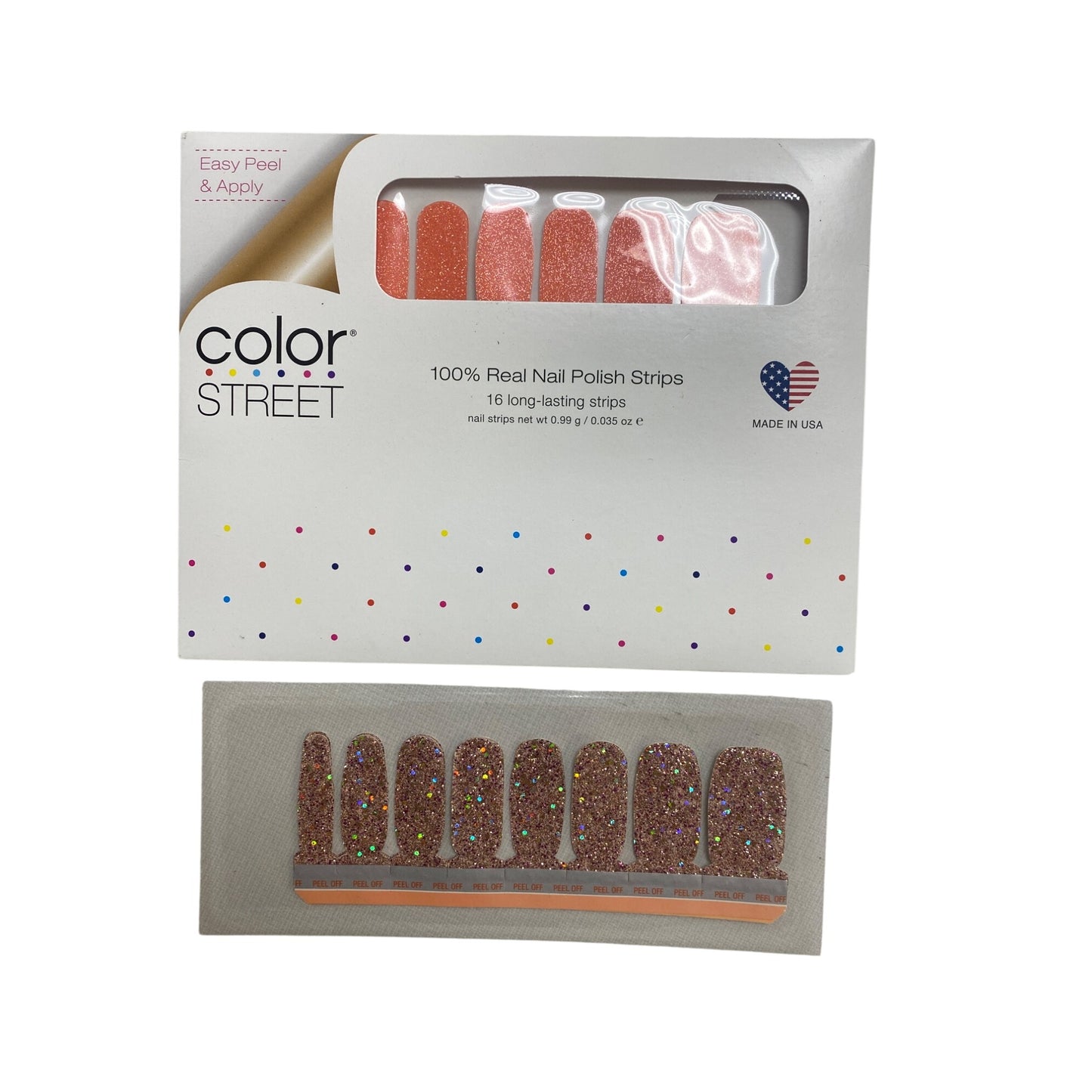 Color Street Tokyo Lights Nail Polish Strips