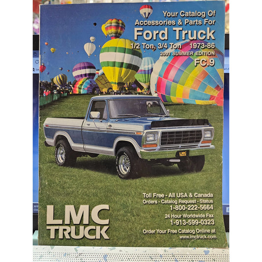 LMC Truck Accessories & Parts Catalog For Ford Truck 1973-86 Summer Edition FC-9