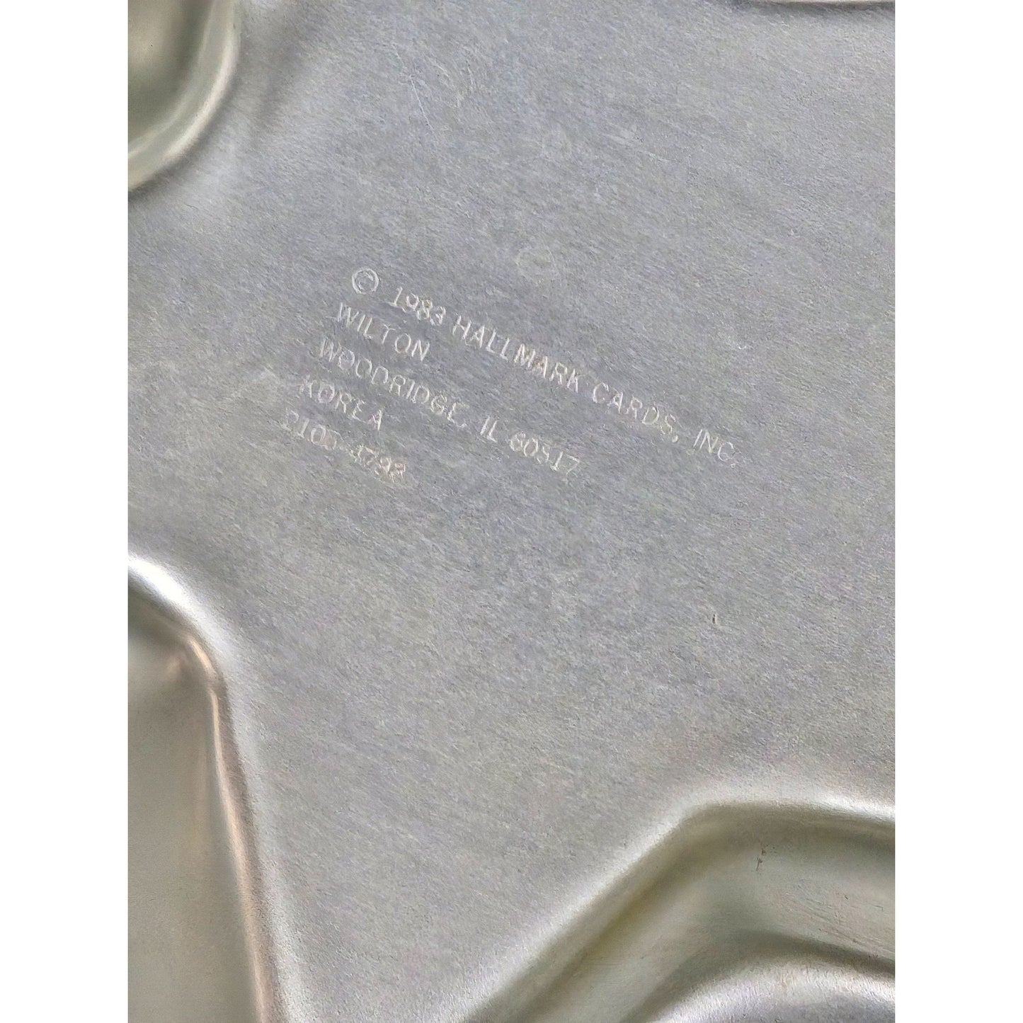 Vintage 1983 Wilton Rainbow Brite Cake Pan / Mold Aluminum Star Design Korea