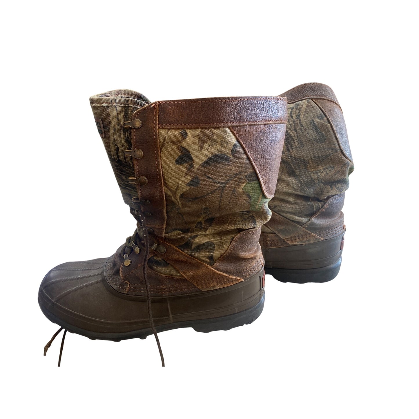 Sorel Mens Insulated Waterproof Camouflage Winter Boots Size 12